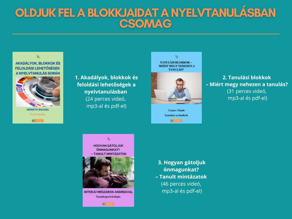 OLDJUK FEL A BLOKKJAIDAT A NYELVTANULÁSBAN CSOMAG